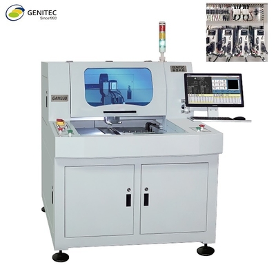 Genitec Spindle PCB Separator PCB Cutter Machine With Position Alignment System GAM330