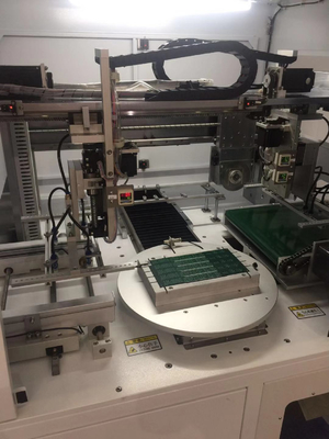 게니테크 알루미늄 기판 PCB Ｖ는 WEILUN 터치 스크린이 기계 ZM30-X를 줄이면서 기계를 줄였습니다