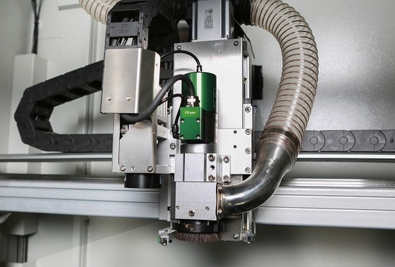 SMT GAM330AD를 위한 기계 PCB 디파넬링 기계를 줄이는 게니테크 듀얼 고속 축 PCB